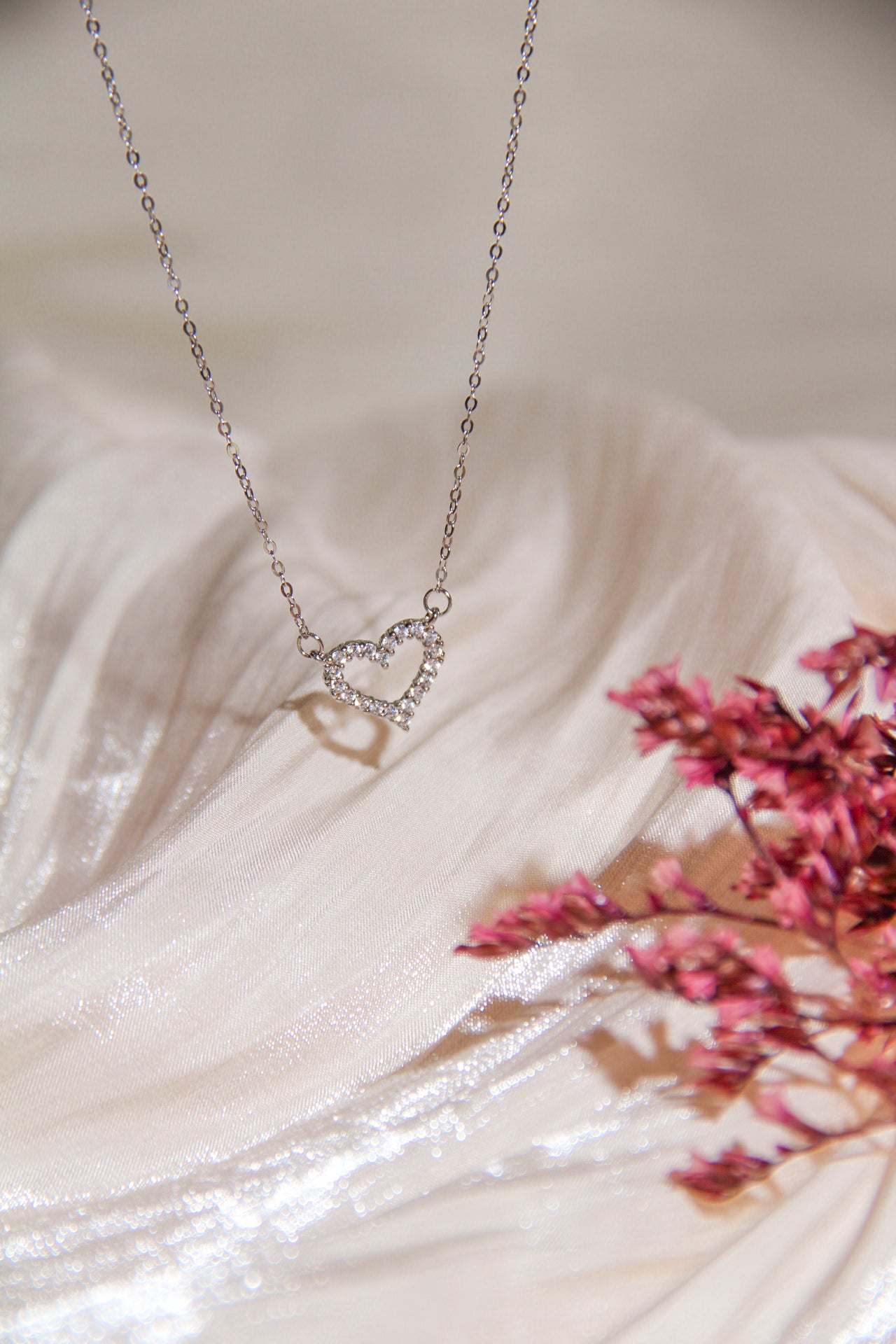 Thea Heart Necklace