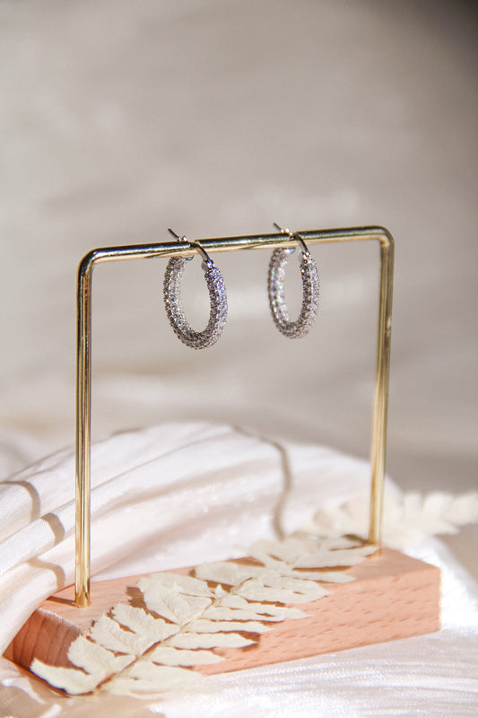 Trent Basic Hoop Earrings