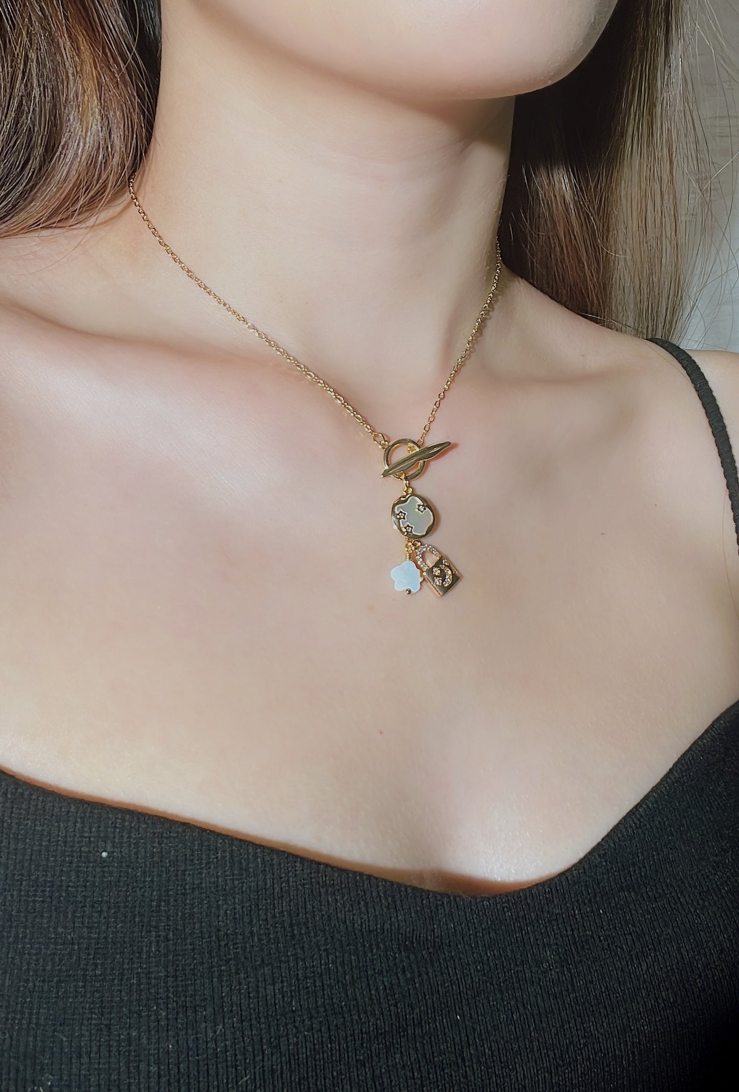 Lavern Charm Necklace