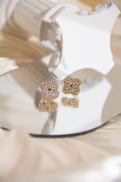 Bryce Clover Earring Stud