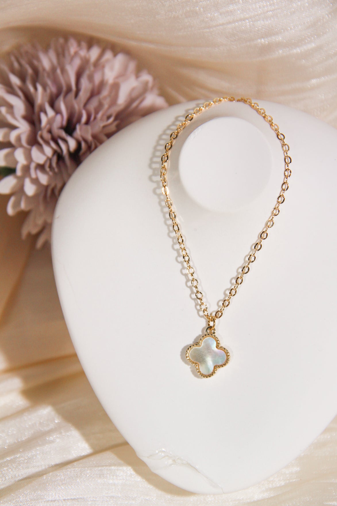 Trisha Clover Necklace