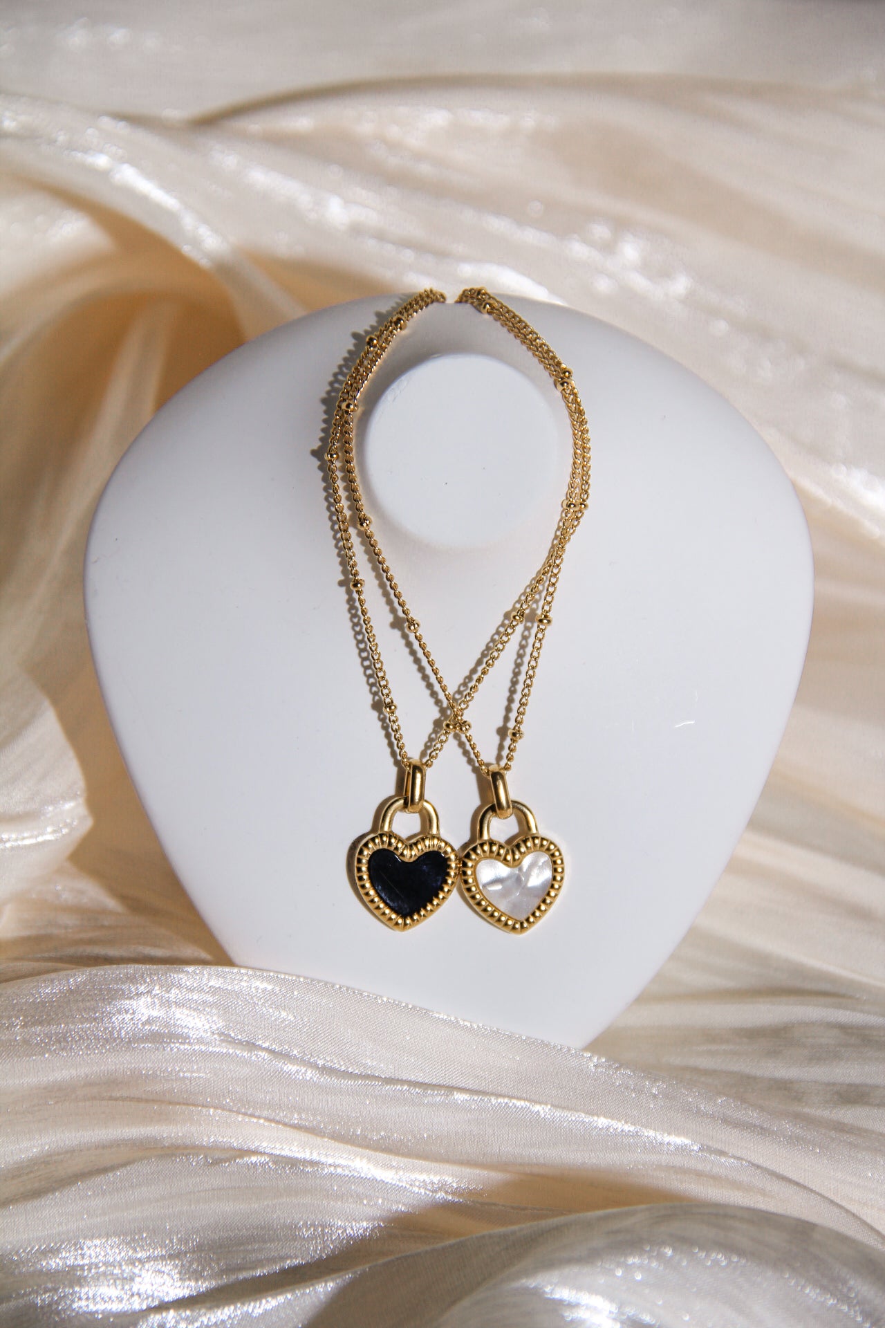 Gianna Heart Locket Necklace