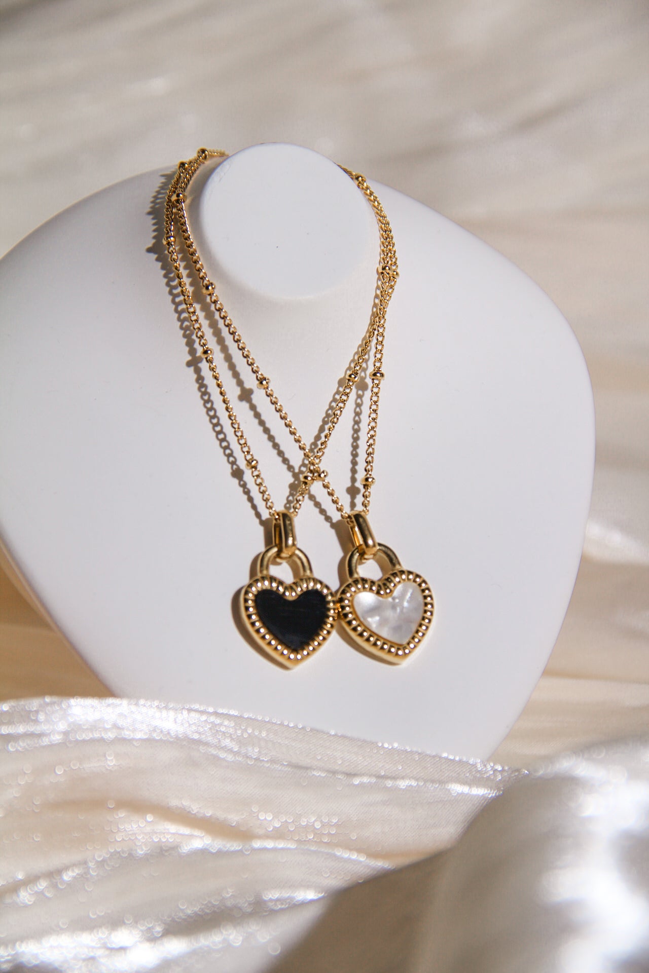 Gianna Heart Locket Necklace