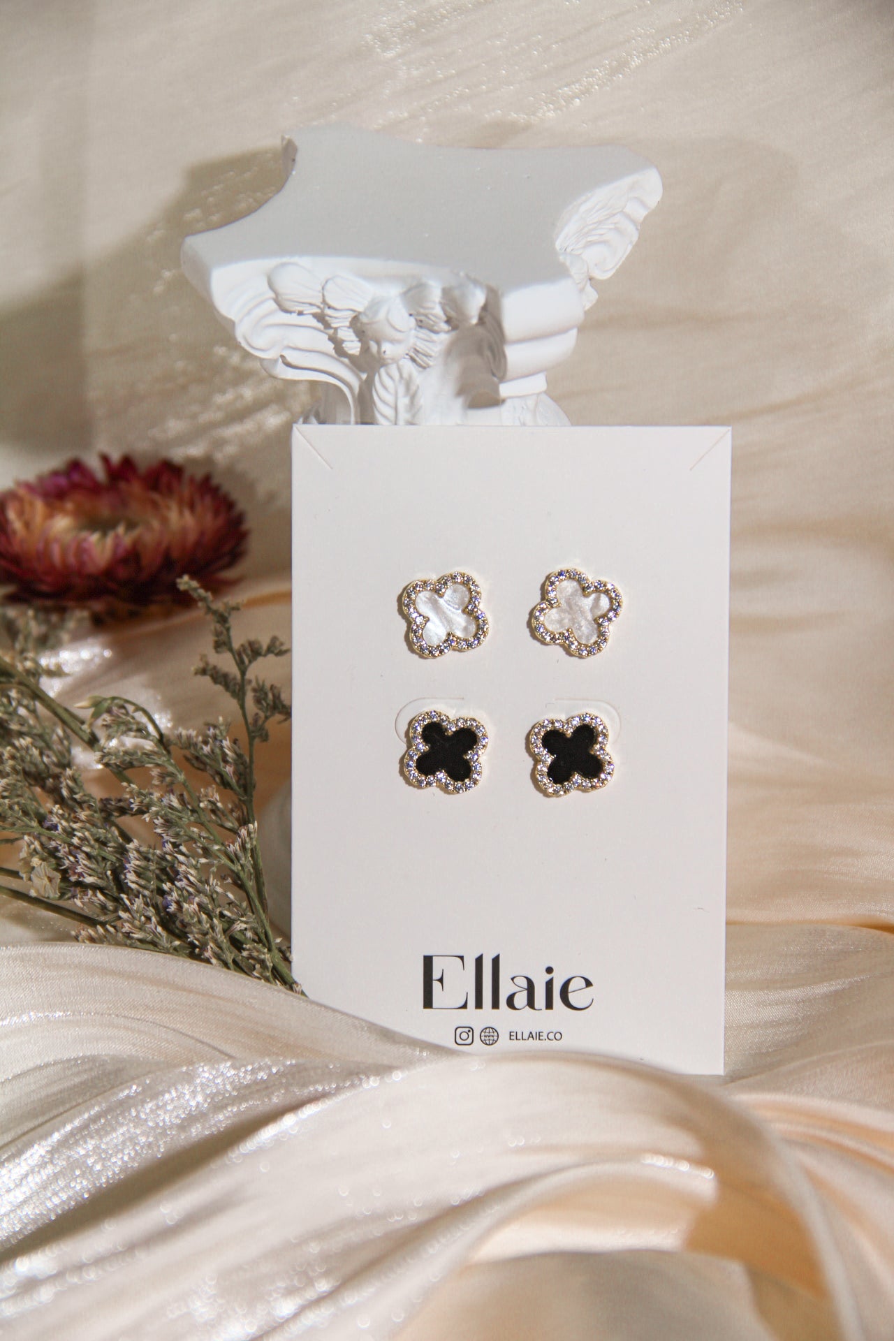 Jeanne Clover Earring Stud