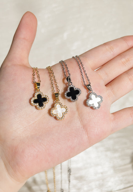 Legacy Double Sided Clover Necklace